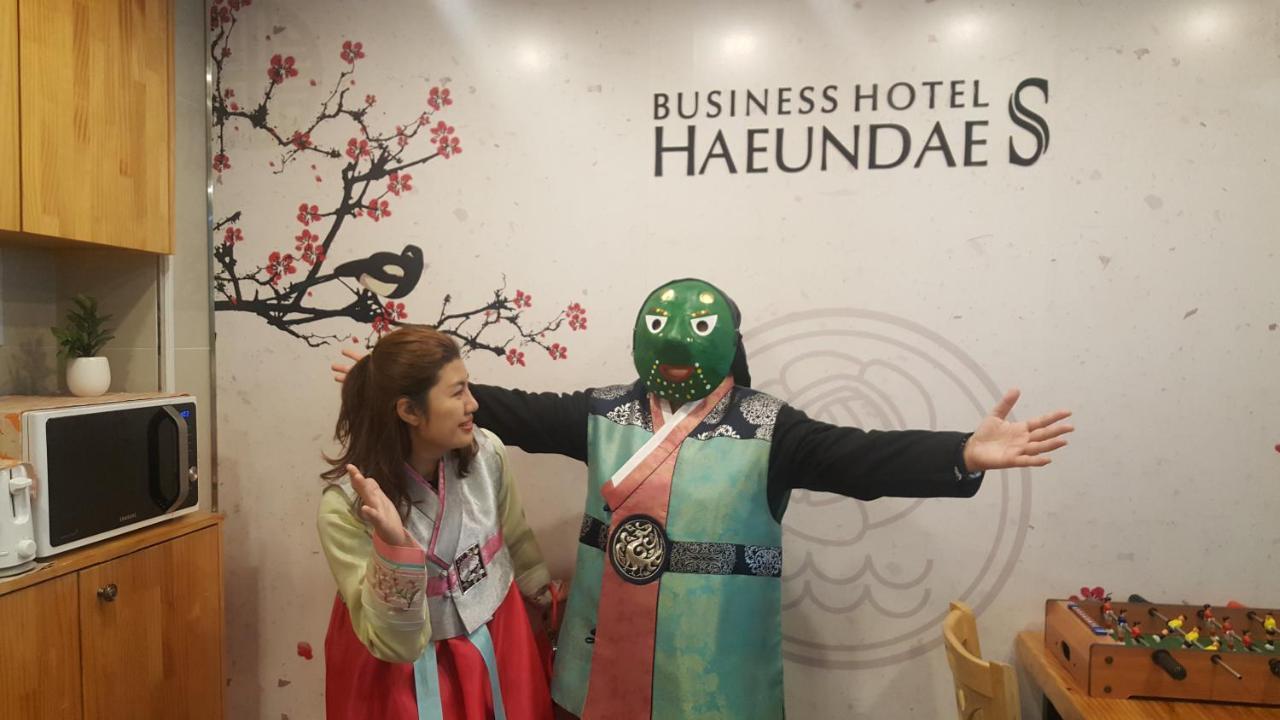 Business Hotel Haeundae S Busan Exteriör bild